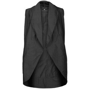 Bryn Walker Wrap Vest Womens Gray Sleeveless